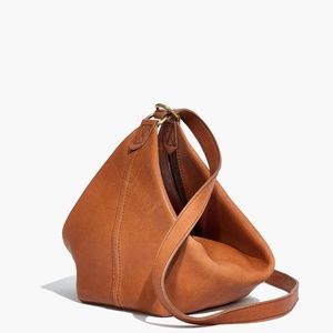 NWT Madewell Leather Sling Bag in English Saddle